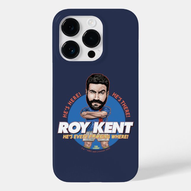 Funda De Case-Mate Para iPhone Ted Lasso | Roy Kent Bobblehead (Reverso )