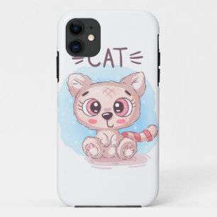 Funda Para iPhone 11 Teddy Cute Cat