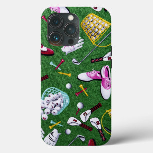 Funda Para iPhone 13 Pro Tee Time Girly Golf