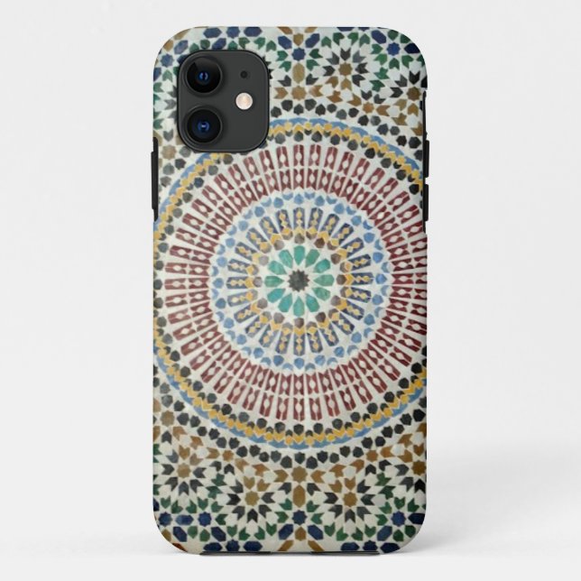 Funda De Case-Mate Para iPhone Teja del Moorish (Reverso)