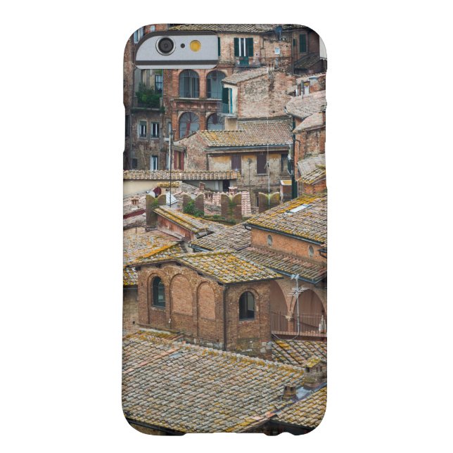 Funda De Case-Mate Para iPhone Tejados en caso del teléfono móvil de Siena (Reverso)