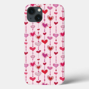 Funda Para iPhone 13 Tejas del corazón