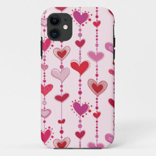 Funda Para iPhone 11 Tejas del corazón