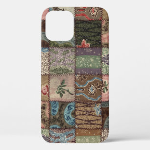 Funda Para iPhone 12 Tejido de corte de campo, textura 3D.