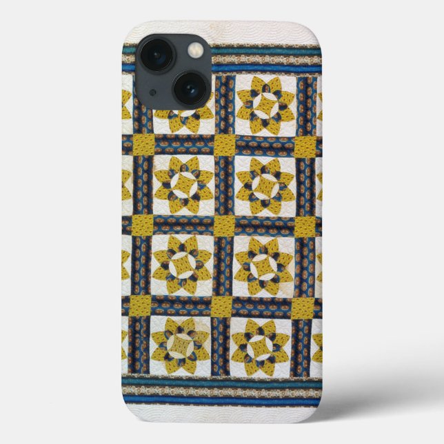 Funda De Case-Mate Para iPhone Tejido de girasol (Reverso)