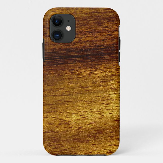 Funda De Case-Mate Para iPhone Tejido de madera (Reverso)