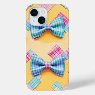 Funda Para iPhone 15 Tejido de remolque de manteca de plástico
