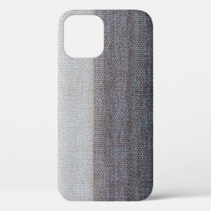 Funda Para iPhone 12 Tejido de tejido de algodón textil