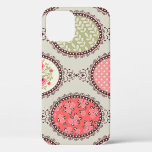 Funda Para iPhone 12 Tejido Vintage: Diseño sin problemas.