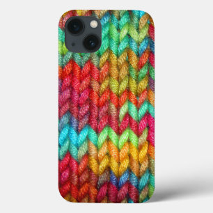 Funda Para iPhone 13 Tejidos coloridos Yarn