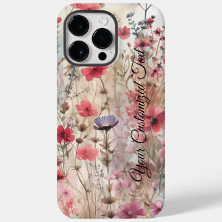 Funda Para iPhone 14 Pro Max De Case-Mate Tejidos de belleza silvestre: al estilo de las flo