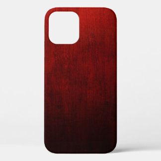 Funda Para iPhone 12 Tejidos florales rojos y negros