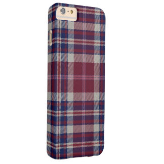Funda Barely There Para Phone 6 Plus Tela escocesa de tartán del lago del acercamiento