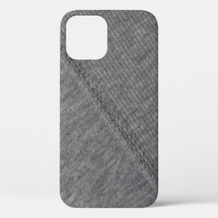 Funda Para iPhone 12 Tela gris: textura abstracta de punto.