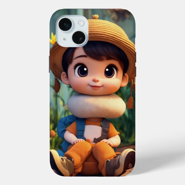 Funda De Case-Mate Para iPhone Teléfono 15 más cobertura (Reverso )