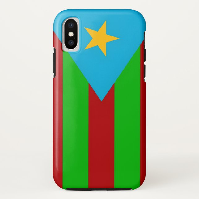 Funda De Case-Mate Para iPhone teléfono Brio flag (Reverso)