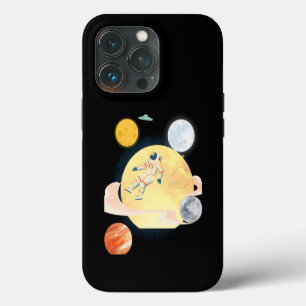 Funda Para iPhone 13 Pro Teléfono de astronauta