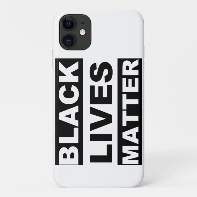 Funda De Case-Mate Para iPhone Teléfono de Black Lives Matter 1 (Reverso)