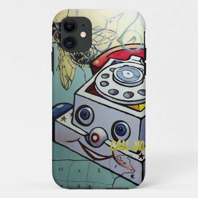 Funda De Case-Mate Para iPhone Teléfono de juguete de conversación (Reverso)