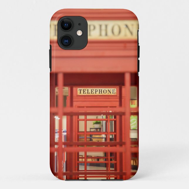 Funda De Case-Mate Para iPhone Teléfono de Londres (Reverso)