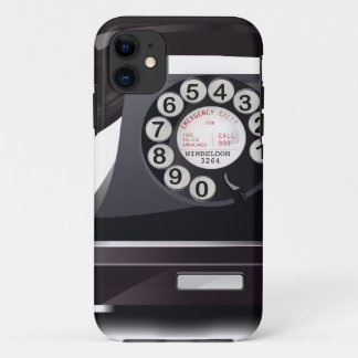 Funda Para iPhone 11 Teléfono de Rotary