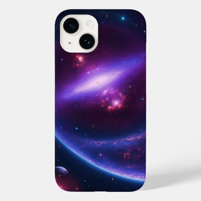 Funda De Case-Mate Para iPhone teléfono de universo (Reverso )