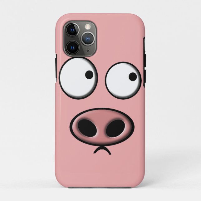 Funda De Case-Mate Para iPhone Teléfono del cerdo (Reverso)