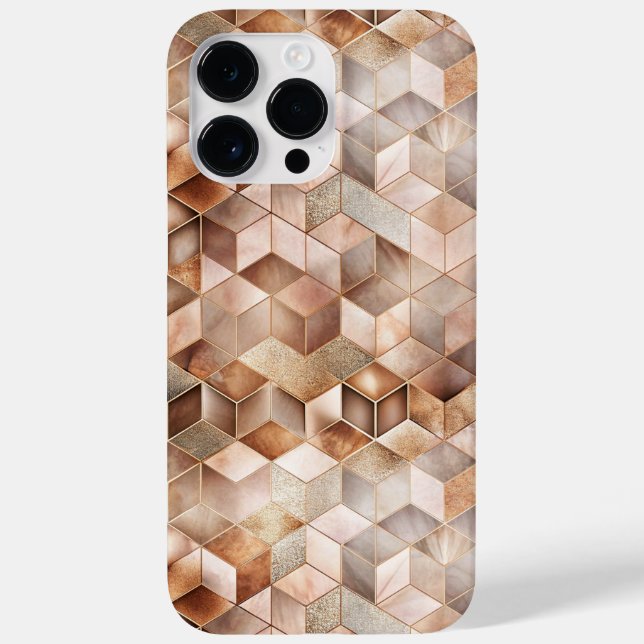 Funda De Case-Mate Para iPhone Teléfono moderno femenino (Reverso)