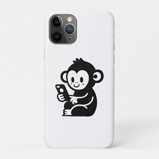 Funda De Case-Mate Para iPhone Teléfono mono (Reverso)