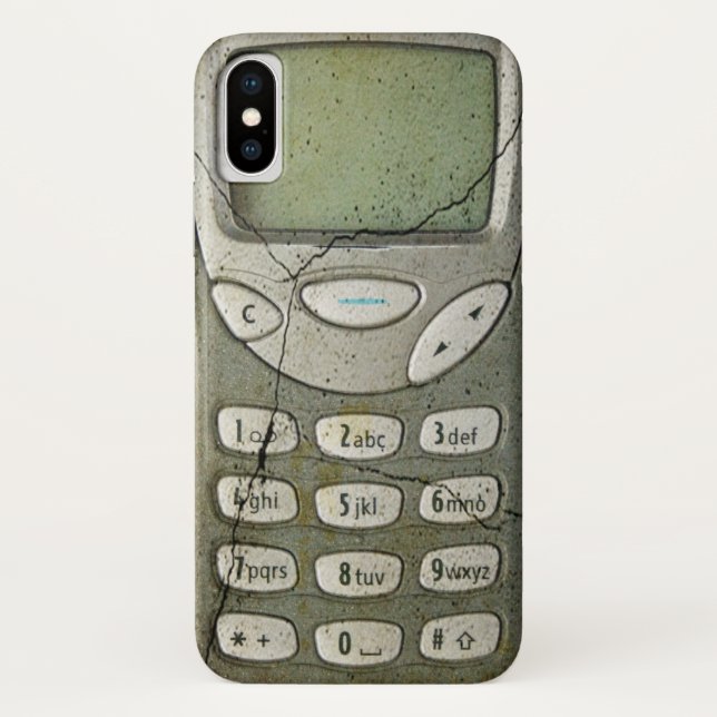 Funda De Case-Mate Para iPhone Teléfono móvil antiguo (Reverso)