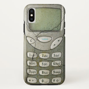 Funda Para iPhone X Teléfono móvil antiguo