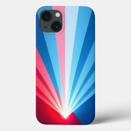 Funda Para iPhone 13 Teléfono móvil de diseño de Rayos Coloridos