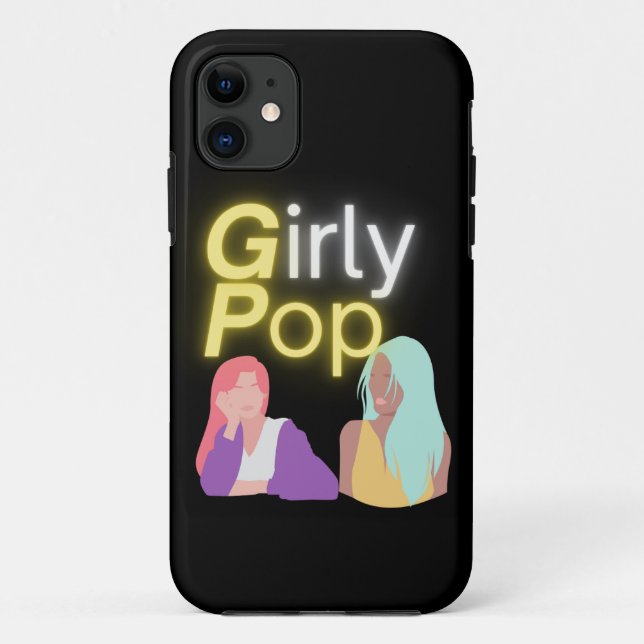 Funda De Case-Mate Para iPhone Teléfono pop femenino (Reverso)