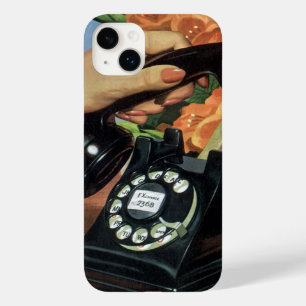 Funda Para iPhone 14 Plus De Case-Mate Teléfono retro con marcación rotatoria, negocio vi