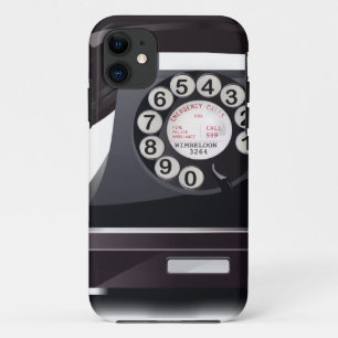 Funda Para iPhone 11 Teléfono rotativo