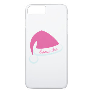 title_seo2 Teléfono Santa Hat personalizado rosa 7