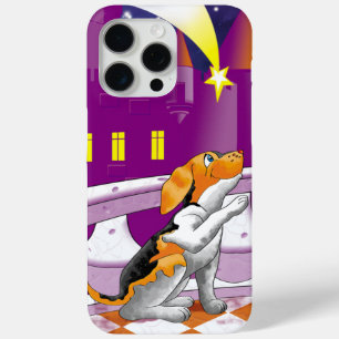 Funda Para iPhone 15 Pro Max telescopio de perros