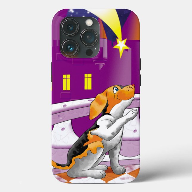 Funda De Case-Mate Para iPhone telescopio de perros (Reverso )