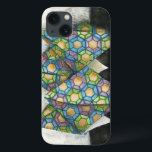 Funda Para iPhone 13 Teléster de fortuna de origami sobre papel geométr<br><div class="desc">Una vieja adivina de origami de escuela creada con papel geométrico. Una original de Chariklia Zarris,  es parte de una serie que ha hecho con diferentes formas de origami. Compre hoy mismo y compruebe el resto de la colección.</div>