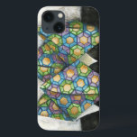 Funda Para iPhone 13 Teléster de fortuna de origami sobre papel geométr<br><div class="desc">Una vieja adivina de origami de escuela creada con papel geométrico. Una original de Chariklia Zarris,  es parte de una serie que ha hecho con diferentes formas de origami. Compre hoy mismo y compruebe el resto de la colección.</div>