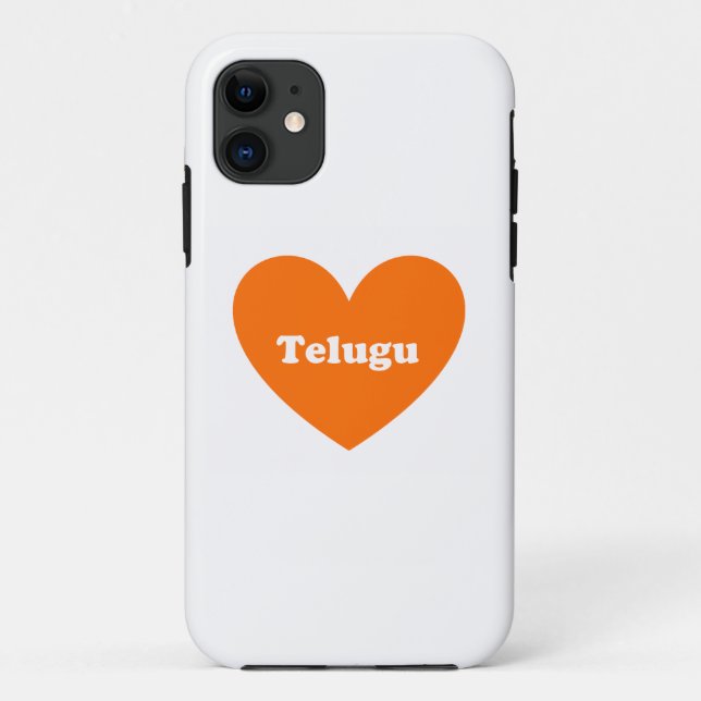 Funda De Case-Mate Para iPhone Telugu (Reverso)