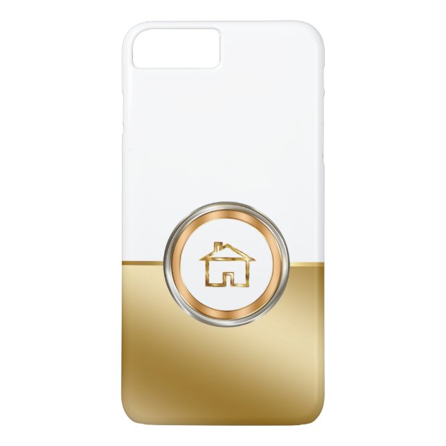 Funda De Case-Mate Para iPhone Tema con clase del agente inmobiliario (Reverso)