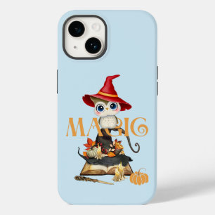 Funda Para iPhone 14 De Case-Mate Tema de Halloween de la bruja mágica caída