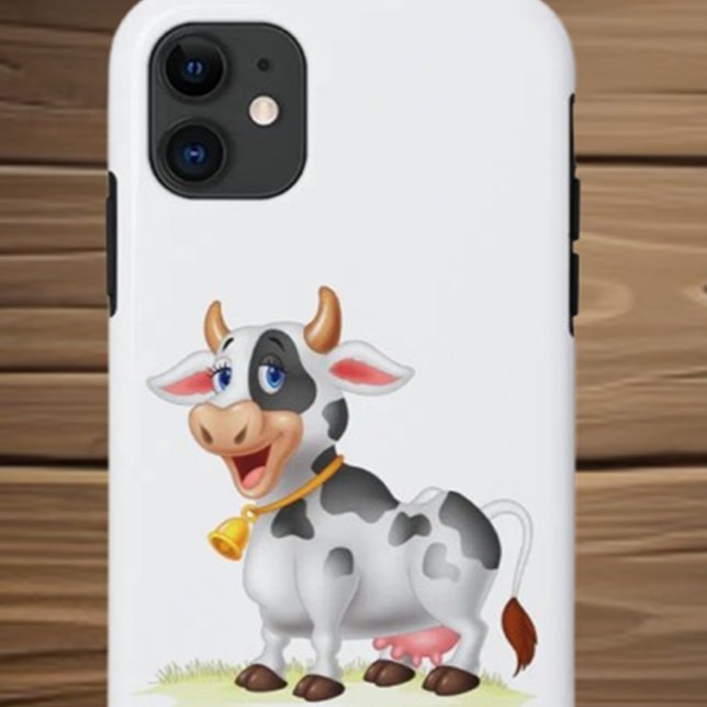 Funda De Case-Mate Para iPhone Tema de Holly Cow (Protect your iPhone with the Holly Cow Case-Mate case by Love Cows.)