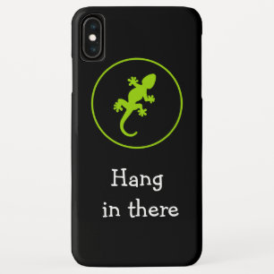 Funda Para iPhone XS Max Tema divertido de la naturaleza del lagarto Gecko