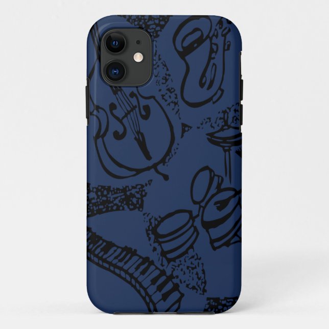 Funda De Case-Mate Para iPhone Tema juliano del iJazz (Reverso)