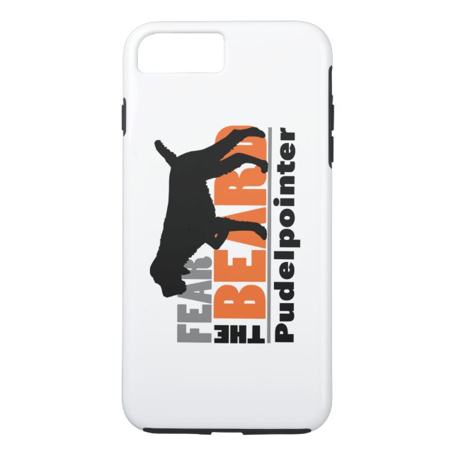 Funda De Case-Mate Para iPhone Tema la barba - Pudelpointer (Reverso)