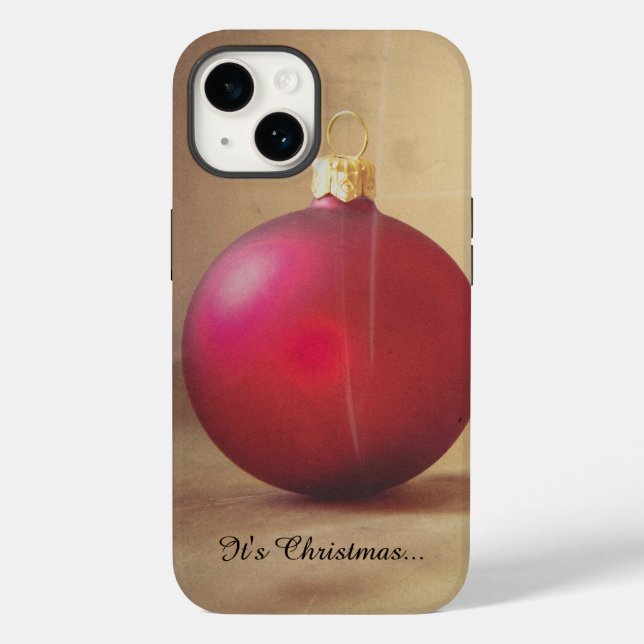 Funda De Case-Mate Para iPhone Tema navidad con Navidad (Reverso )