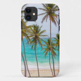 Funda Para iPhone 11 Tema tropical de la playa