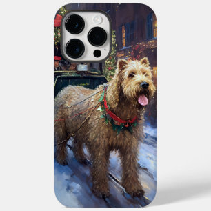 Funda Para iPhone 14 Pro Max De Case-Mate Temporada festiva de Navidad del Terrier Wheaten